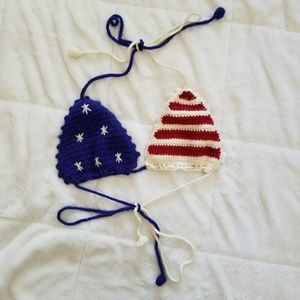 4th July Wool Bikini Top